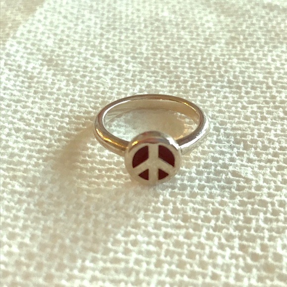 James Avery Jewelry - James Avery retired peace sign ring James Avery Jewelry - James Avery retired peace sign ring